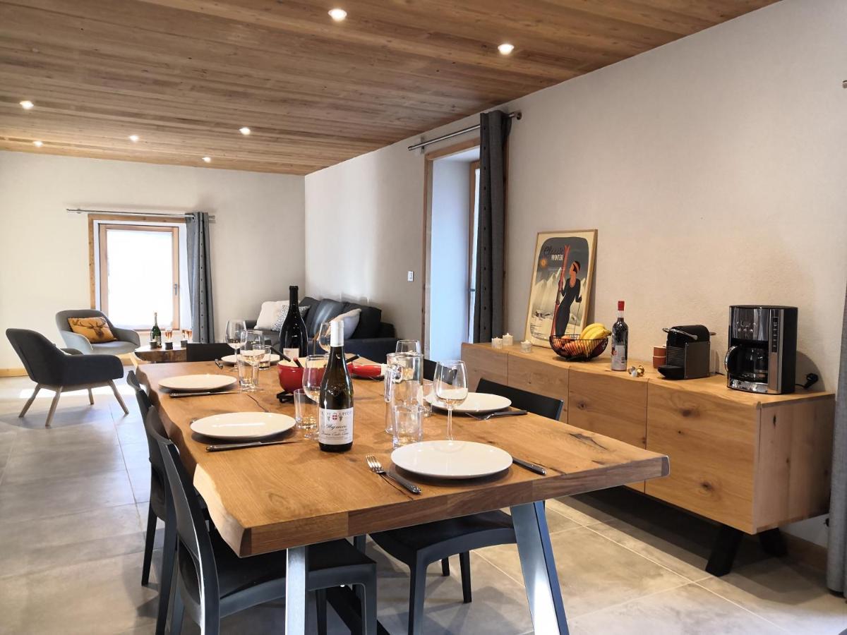 Chez Leon, Jacuzzi Et Sauna Des Le 1Er Septembre 2025 Samoëns Eksteriør billede